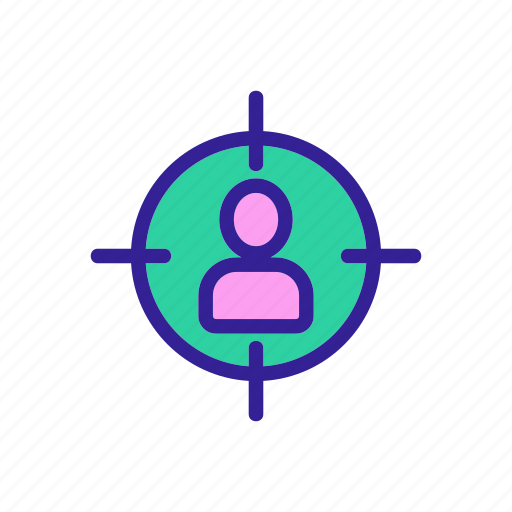 Business, candidate, career, chair, concept, contour, target icon - Download on Iconfinder