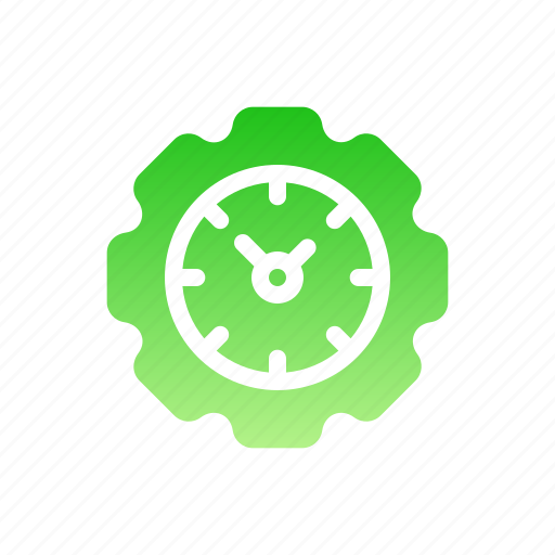 Time, management, period, planning, activity, gear icon - Download on Iconfinder
