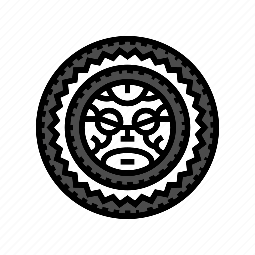 Maori, tattoo, vintage, rose, style, flower icon - Download on Iconfinder