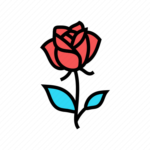 Rose, tattoo, vintage, style, flower, retro icon - Download on Iconfinder