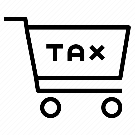 Tax, shopping, cart, commerce, shop, ecommerce, market icon - Download on Iconfinder