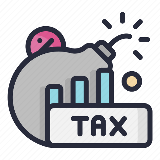 Bomb, debt, tax, taxes, percentage icon - Download on Iconfinder