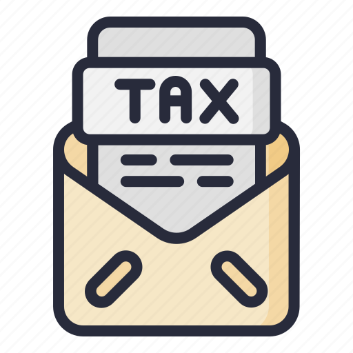 Mail, email, tax, taxes, text icon - Download on Iconfinder