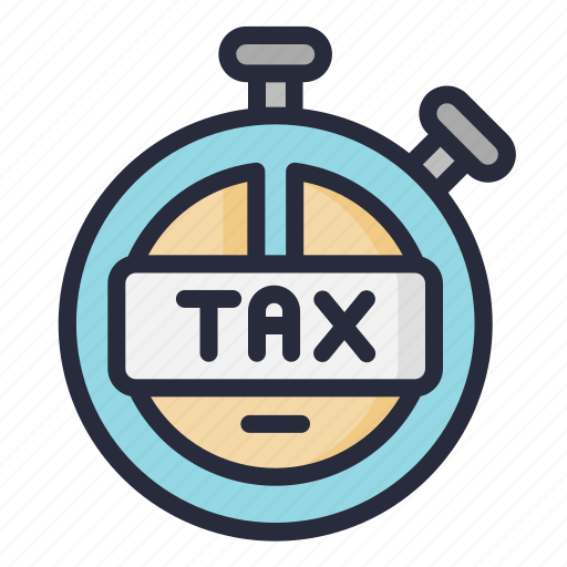 Tax, taxes, watch, stopwatch, time icon - Download on Iconfinder