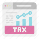 tax, taxes, data, graph, application