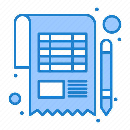 Accounting, balance, payment, sheet, tax icon - Download on Iconfinder