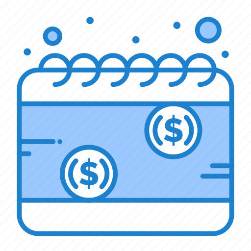 Calendar, money, payday, schedule, tax icon - Download on Iconfinder