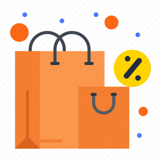 Bag, exclamation, shopping, tax icon - Download on Iconfinder