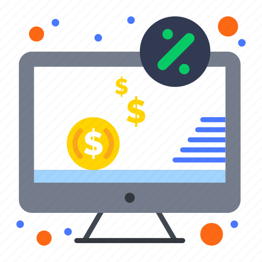 Computer, dollar, money, monitor, screen icon - Download on Iconfinder