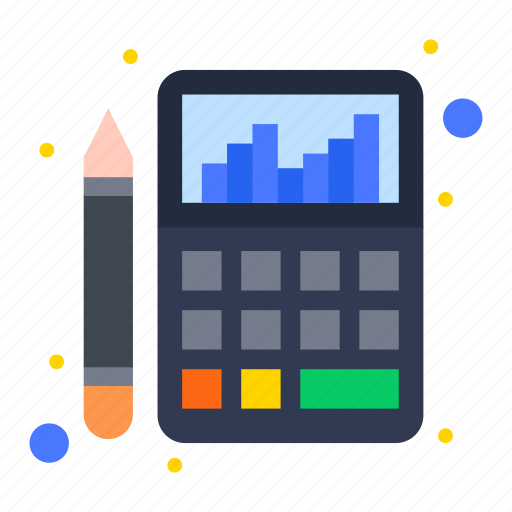 Accounting, budget, calculator, chart, finance icon - Download on Iconfinder