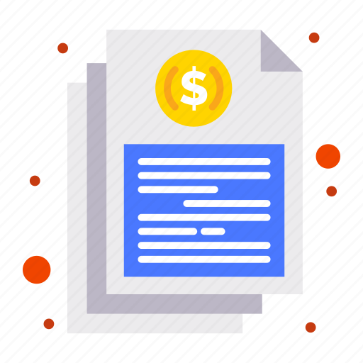 Bill, document, file, financial, report icon - Download on Iconfinder