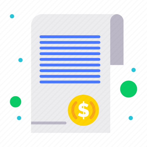 Document, finance, money, tax, taxes icon - Download on Iconfinder