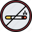 sign, no, smoking, cigarette, taxi, driver 