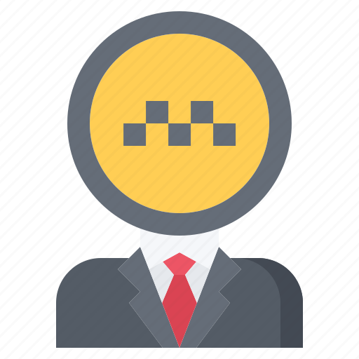 Head, man, taxi, driver icon - Download on Iconfinder