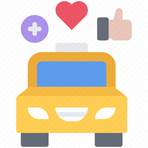 Car, transport, like, heart, taxi, driver icon - Download on Iconfinder