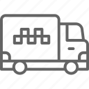 cargo, delivery, mini, taxi, template, truck, van