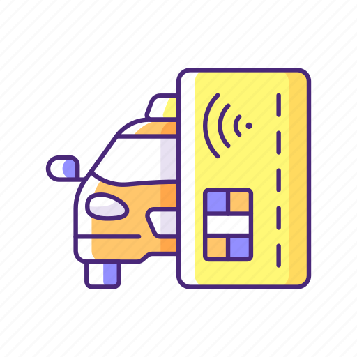 Contactless payment, taxi service, purchase, payment icon - Download on Iconfinder