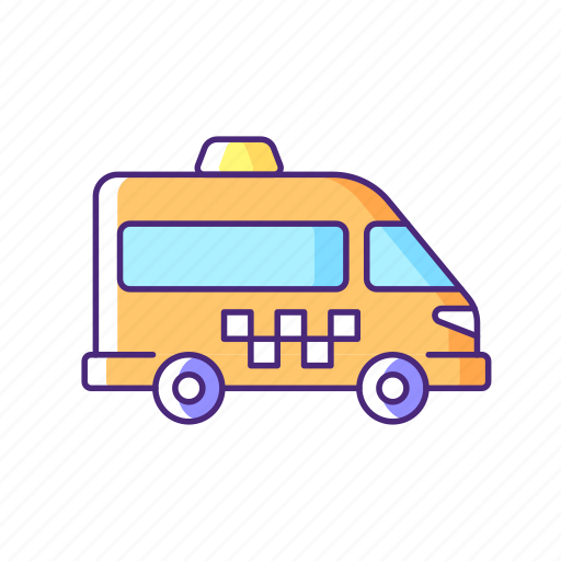 Taxi service, bus, minivan, tour icon - Download on Iconfinder