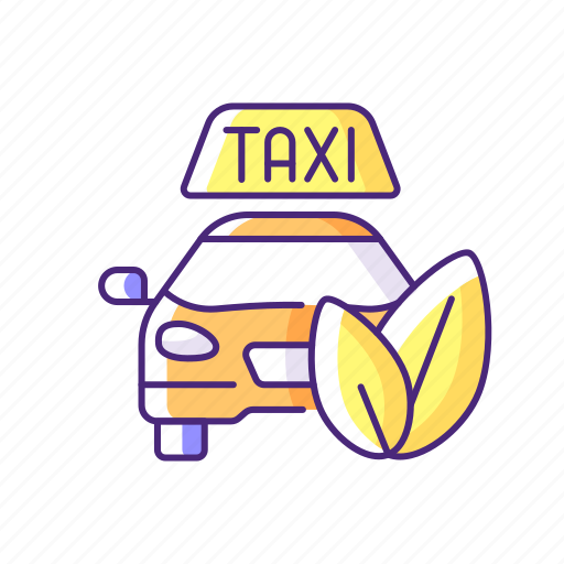 Eco car, eco friendly, taxi, cab icon - Download on Iconfinder