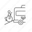 wheelchair, medical, transportation, automobile 
