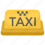 cab, public transport, taxi, taxi sign, taxicab 