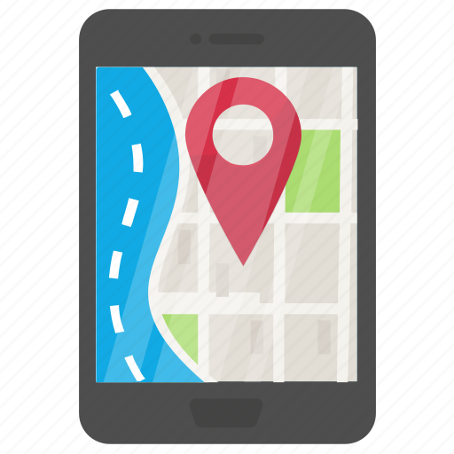 Android map, gps app, gps navigation, map application, navigation app icon - Download on Iconfinder