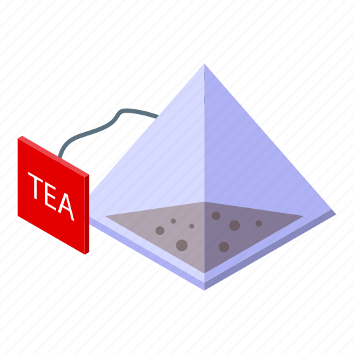 Tea, pyramide, isometric icon - Download on Iconfinder