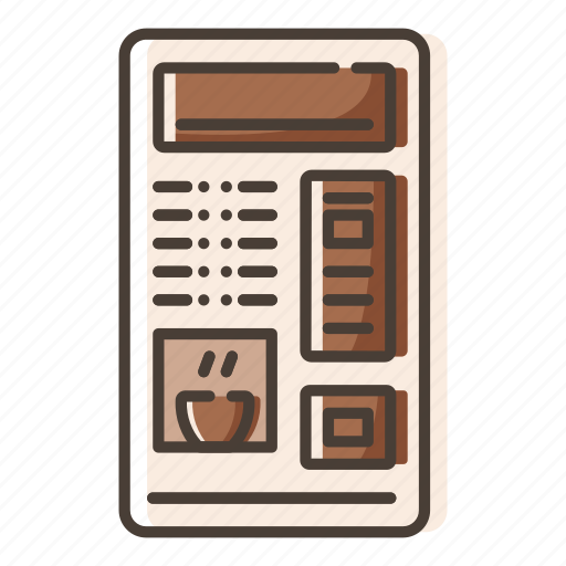 Automat, coffee, cup, mashine icon - Download on Iconfinder