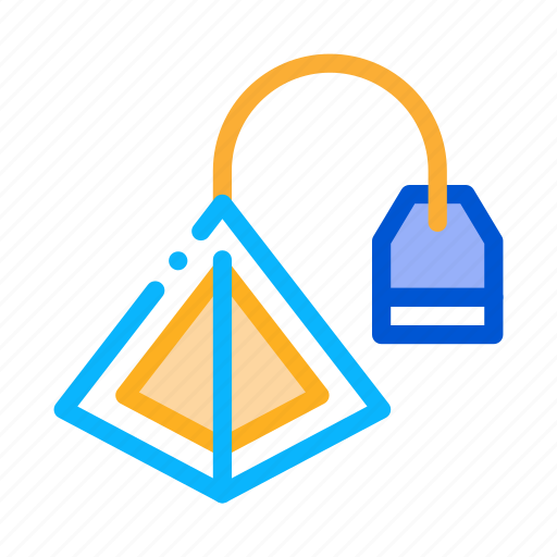 Bag, ceremony, drink, leaves, pyramids, tea, tradition icon - Download on Iconfinder
