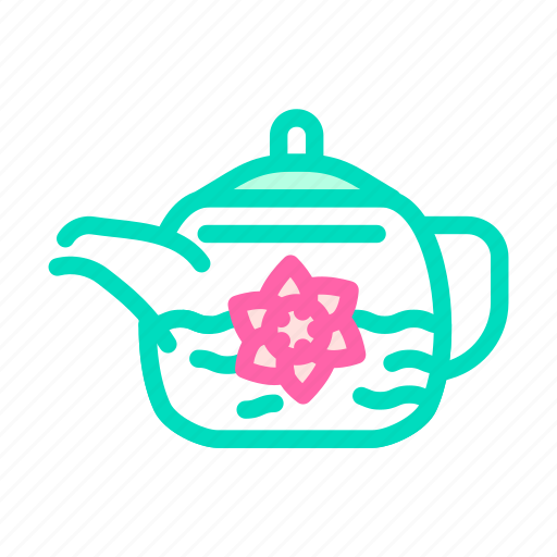 Flower, tea, healthy, tool, drink, ceremony icon - Download on Iconfinder