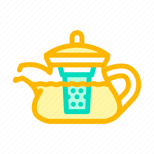 Teapot, boiling, tea, healthy, tool, drink icon - Download on Iconfinder