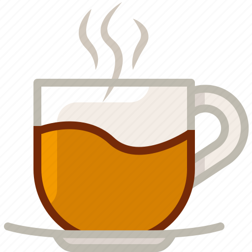 Cup, drink, glass, hot, tea, tearoom icon - Download on Iconfinder