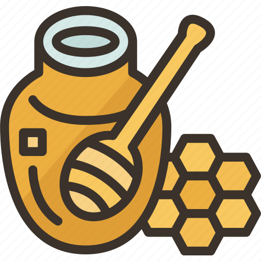 Honey, syrup, dipper, bee, natural icon - Download on Iconfinder