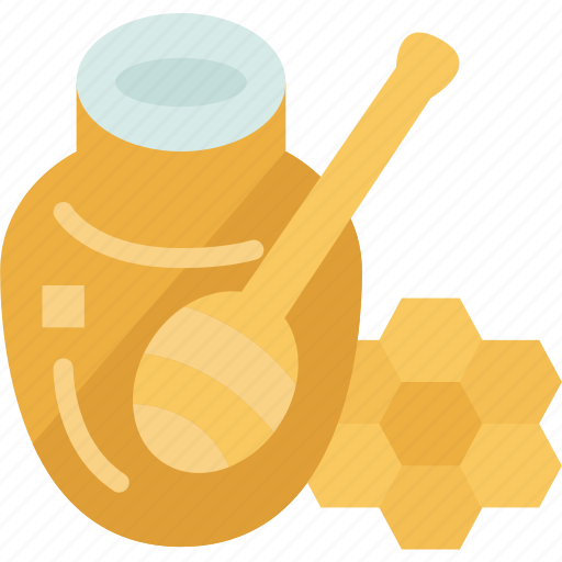 Honey, syrup, dipper, bee, natural icon - Download on Iconfinder