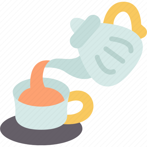 Tea, drink, beverage, pouring, relaxing icon - Download on Iconfinder