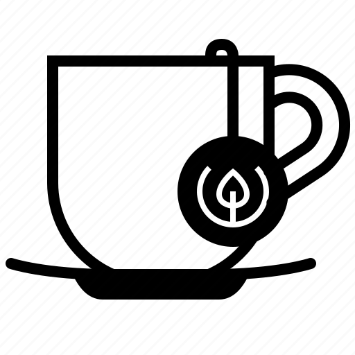 Cup, drink, glass, tea, tea bag, tea house icon - Download on Iconfinder