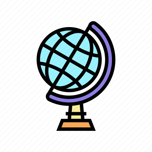 Geographic, globe, education, geography, educational, lesson icon - Download on Iconfinder