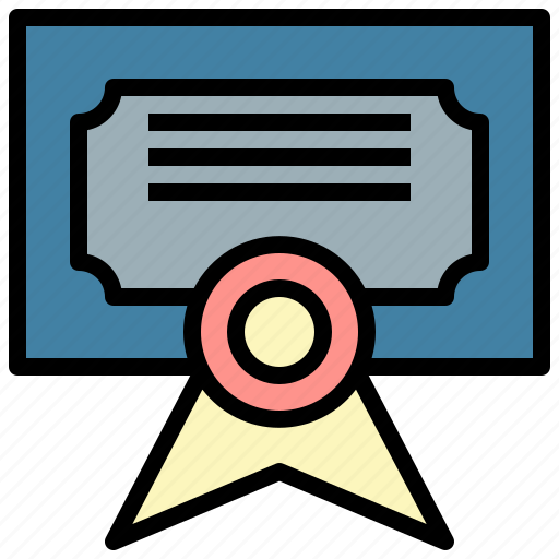 Certificate, achievement, award, degree, diploma icon - Download on Iconfinder