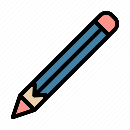 Pencil, compose, write, education, writing icon - Download on Iconfinder