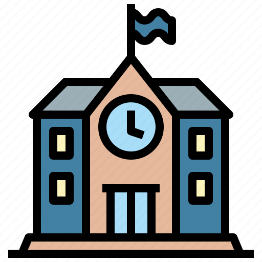 School, building, city, college, property icon - Download on Iconfinder