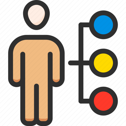 Man, management, options, points, process, skills, work icon - Download on Iconfinder