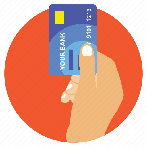 Bank card, banking, credit card payment, hand holding atm card, online banking icon - Download on Iconfinder