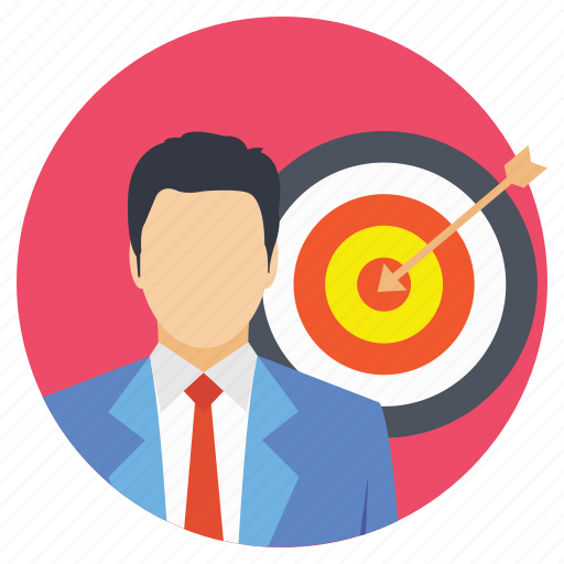 Customer focus, customer segmentation, marketing management, target audience, target customer icon - Download on Iconfinder