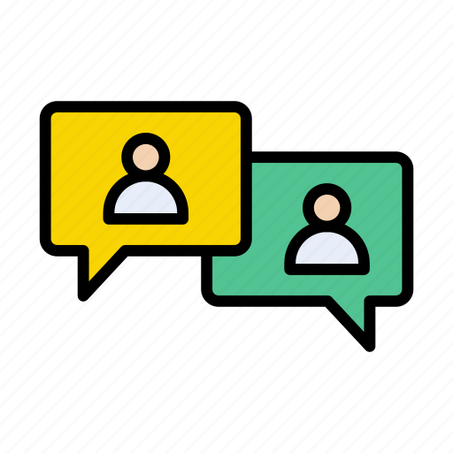 Chat, conversation, users, discussion, teamwork icon - Download on Iconfinder