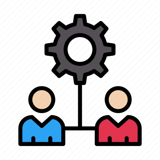 Group, employees, users, setting, teamwork icon - Download on Iconfinder