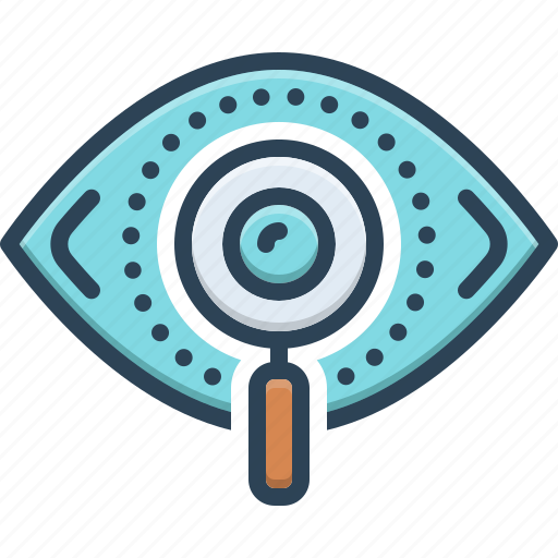 Vision, eye, optical, eyesight, observation, visual, visible icon - Download on Iconfinder