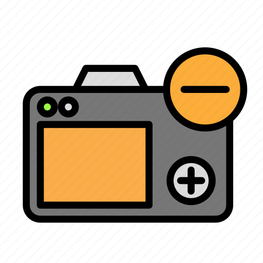 Camera, device, minus, tech, technology icon - Download on Iconfinder