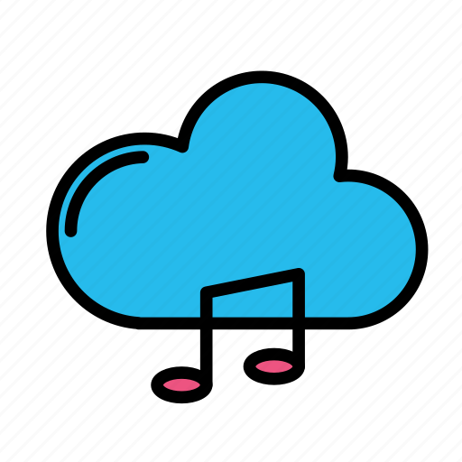 Cloud, device, music, tech, technology icon - Download on Iconfinder
