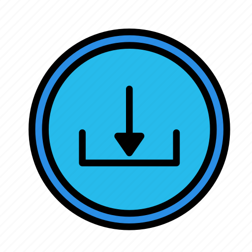 Circle, device, download, tech, technology icon - Download on Iconfinder