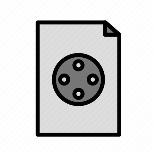 Cinema, device, file, tech, technology icon - Download on Iconfinder